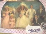 1 barbie midge wedding box